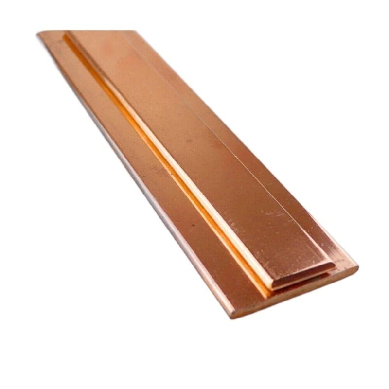 Feuille de cuivre de 3x25x250mm pour plaque de matériel CNC