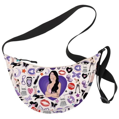 KEYCHIN Singer Inspired Crossbody Bag Music Fans Gifts Singer Lyric Shoulder Bag