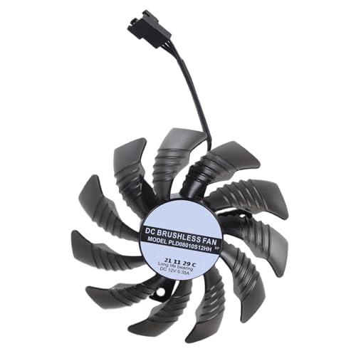 Graphics Card Cooling Fan 78MM PLD08010S12HH For RTX3050 3060 GAMING Enhances Gaming And Efficient Heat Dissipation
