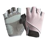Photo Gallery ltlclz 1paio di guanti da fitness da donna da uomo, protezione solare guanti mezze dita da ciclismo guanti sportivi traspiranti antiscivolo attrezzature per biciclette all aperto,rosa,s Photo Gallery ltlclz 1paio di guanti da fitness da donna da uomo, protezione solare guanti mezze dita da ciclismo guanti sportivi traspiranti antiscivolo attrezzature per biciclette all aperto,rosa,s