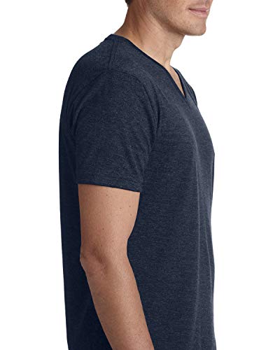 Next Level Apparel Mens Premium Cvc V-Neck T-Shirt - 6240, Midnight Navy, X-Large #TOP2