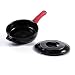Xtrema 10'' 100% Ceramic Skillet/Frying Pan with Cover and Silicone Pot Holder