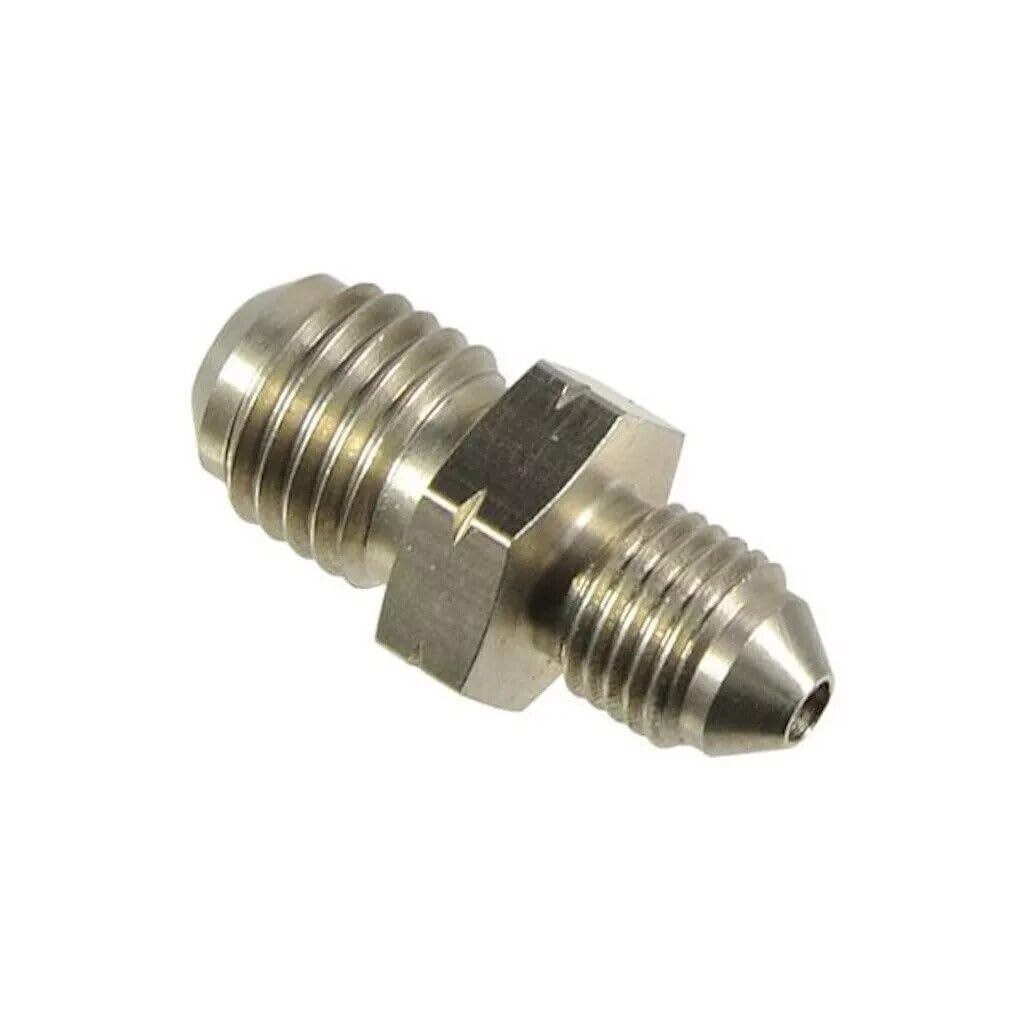 Msa Men's Silver Motorsport An3 To M12 X 1.0 To Union Stainless Steel Adapter