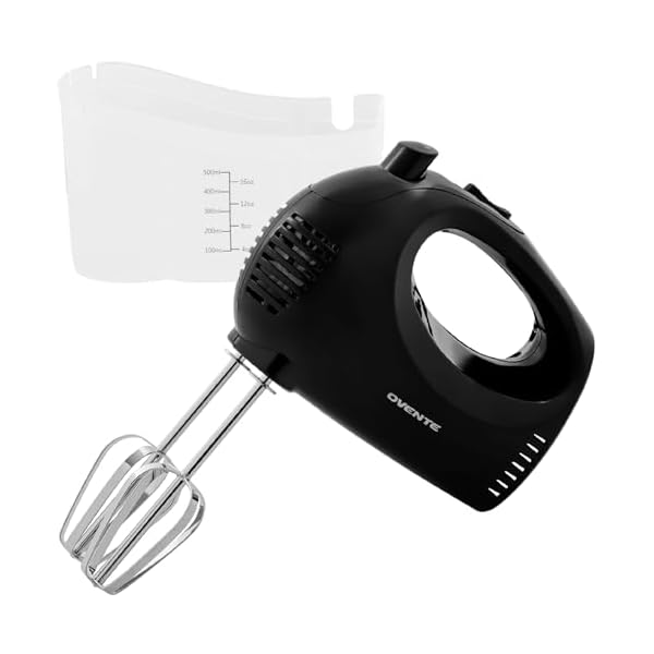 OVENTE 5-Speed Electric Hand Mixer with...