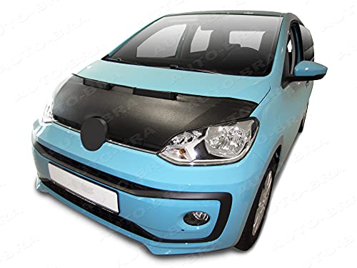 AB3-00427 CAR Hood Bra Compatible with VW Volkswagen UP Since 2011 Front End Nose Mask Bonnet Bra STONEGUARD Protector Tuning