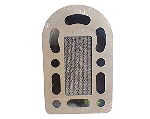 Rvpaws Cat Scratcher Cardboard with Catnip, Recycle Corrugated Scratching Pad Reversible Scratcher Pad Lounge Sofa Bed (House Shape) (B09DVVK5GC) Amazon Price History, Amazon Price Tracker