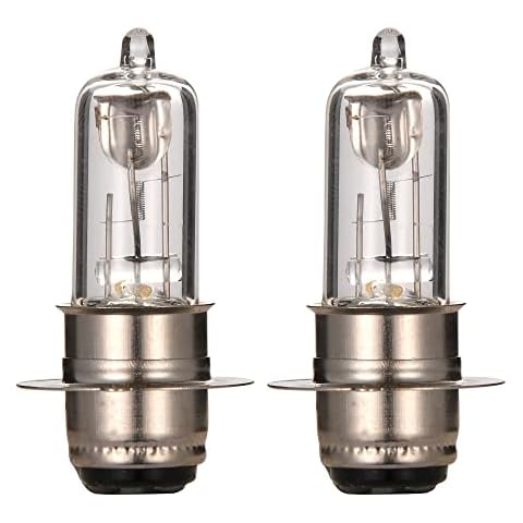 WOOSTAR 12V 35W Faros Delanteros de Moto P15D Halógeno Cover