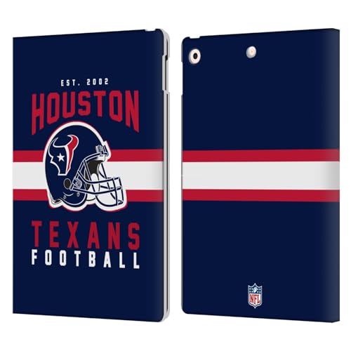 Étui portefeuille NFL Houston Texans pour Apple iPad 10.2 en cuir