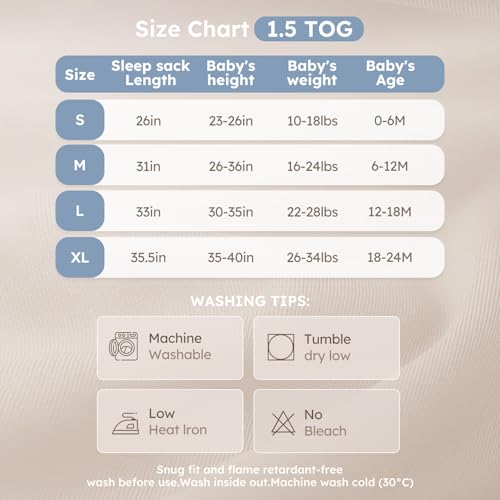 Image of Yoofoss Fleece Baby Sleep Sack 6-12 Months with Plush Dots, TOG 1.5 Baby Wearable Blanket with 2-Way Zipper, Cotton Toddler Sleep Sack Fleece
