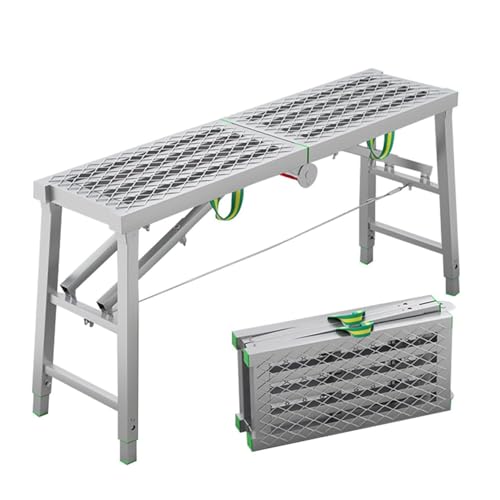 Plateforme de travail réglable pour bricoler en sécurité charge 400kg - 2