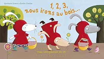 Paperback 1, 2, 3, nous irons au bois... [French] Book
