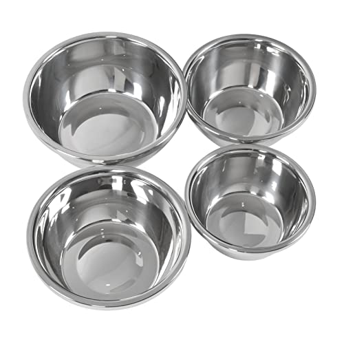 Set de 4 tazones de acero inoxidable para mezclar Zerodis miniatura 7