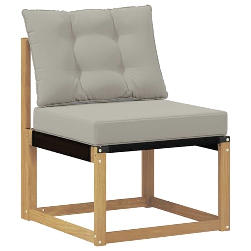Sofá de exterior de madera resistente a la intemperie: conjunto modular de 4 piezas para balcón 5