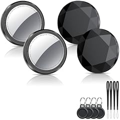 Air Tracker Tag 4 pezzi, Bluetooth Trova Oggetti Compatibile con Apple Dov'è (solo iOS), Smart Tracker Localizzatore per bagagli, borse, portafogli, zaini, chiavi Tag Tracking, Batteria Sostituibile