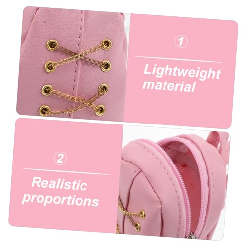 VANZACK Cute Zipper Coin Purse for Eyecatching Design Ample Space for Essentials Robust Build Dollhouse Accessory and Daily Supplies3