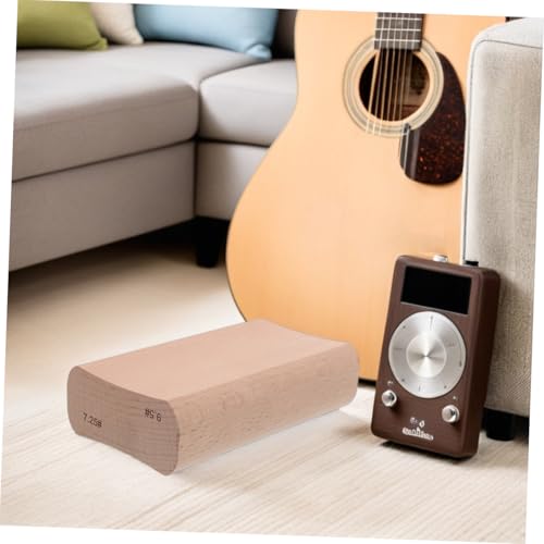 Bloc de ponçage guitare double rayon pour corriger les défauts de touche
