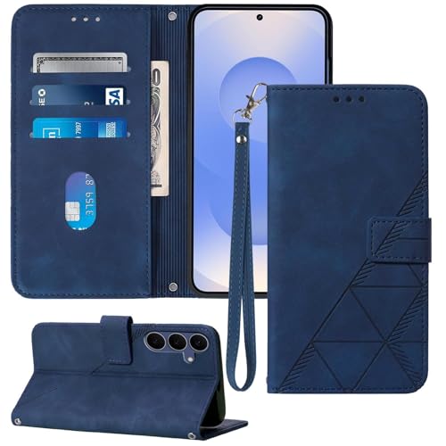 Moment Dextrad Card Holder Folio Wallet Case for Samsung S25 FE Blue