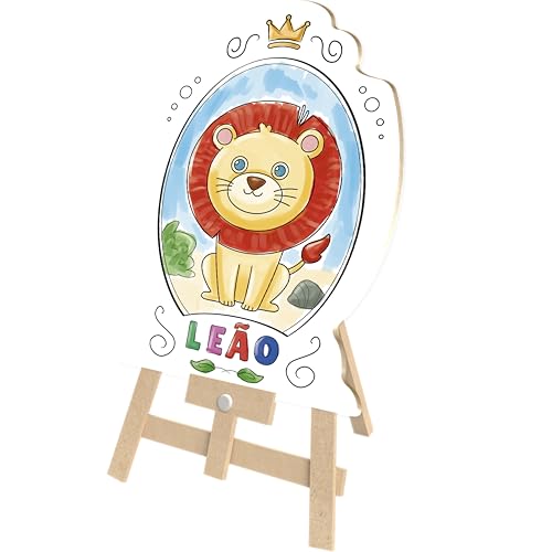 Brincadeira de Criança Super Kit de Pintura Safári