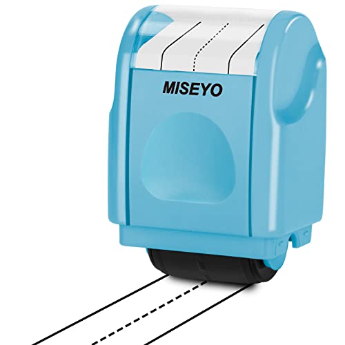 Image of Miseyo Self-Inking Dashed Handwriting Lines Practice Roller Stamp for Kids