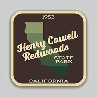 Henry Cowell Redwoods State Park Sticker Explore Wanderlust Camping California Vinyl Decal Sticker Car Waterproof Car Decal Bumper Sticker 5"