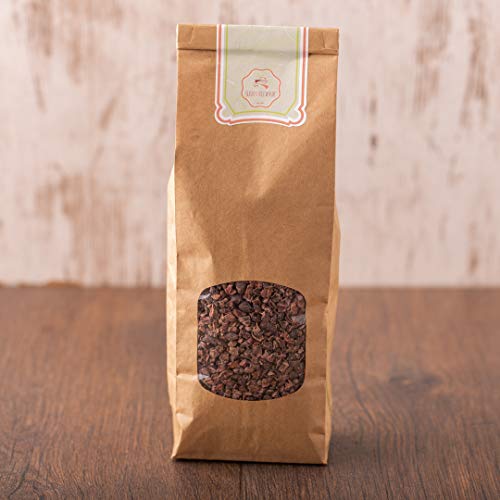 süssundclever.de Bio Kakaonibs | 1 0 kg | Rohkost | Premium Qualität | plastikfrei und ökologisch-nachhaltig abgepackt