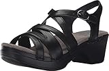 Dansko Women's Stevie Metallic Multi Wedge Sandal