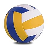 ◆Materiales de alta calidad:las pelotas de voleibol para exteriores e interiores están hechas de cuero PU de alta calidad con una mano de obra exquisita.La pelota es elástica pero muy suave.La superficie suave antideslizante tiene un agarre excelente y un control máximo del balón.