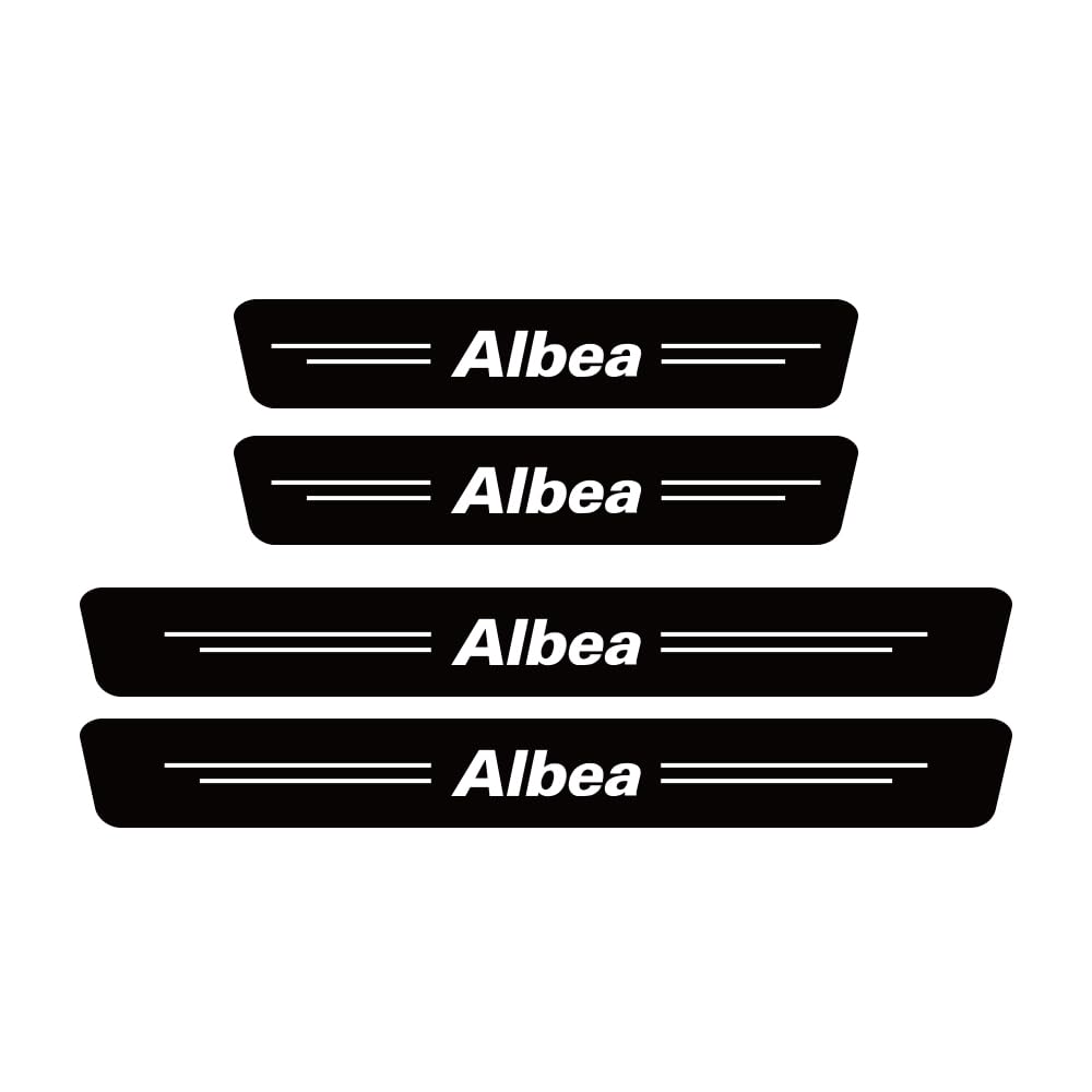 SDYAYFGE 4Pcs Kick Plates Car Door Sill Protector,for AAA