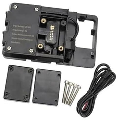 Szwaldaper Support de téléphone amovible, for BMW, R 1200 RT R1200RT GPS Navigator Support de téléphone de chargement USB (-2009) (2010-2013) (2014-2019)...
