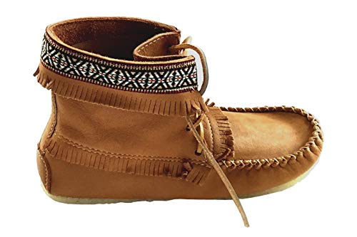 Laurentian Chief Men's Leather Moccasin Boots4