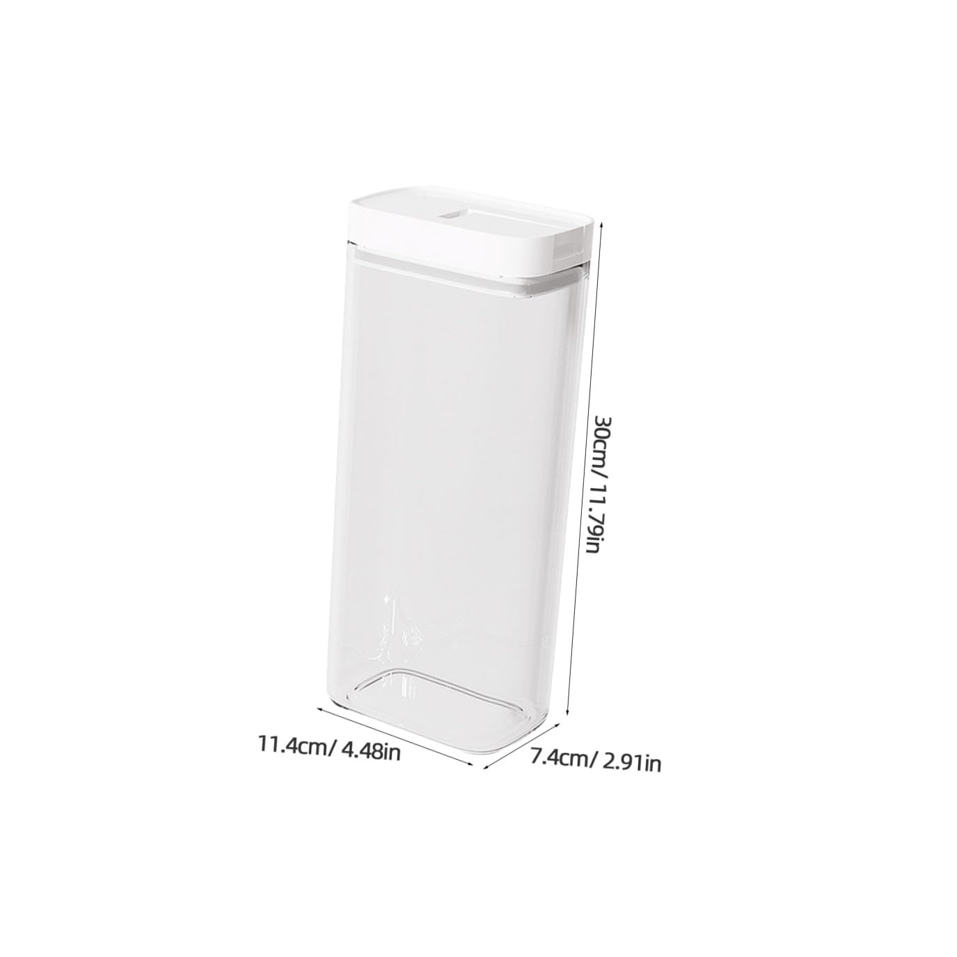 Cabilock 3piezas Contenedor De Pasta Hermético Para Almacenaje De Alimentos Organizador De Cocina Para Espaguetis Cereal Frijoles