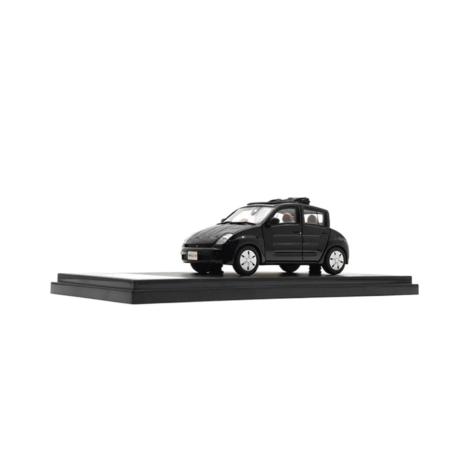 Auto In Miniatura 1 43 Per Will VI 2000 Modello In Resina Simulata Statica Ornamenti Decorativi Souvenir(Nero)