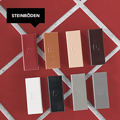 Maxxmee Reparatieset, voor tegels, alle keramische oppervlakken, met draadloze wassmelter, 16-delige set, 8 kleuren was - Afbeelding 6