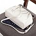 JNB Dumpling Bag for Women Clutch Purses, Cloud Crossbody Handbag Soft Shoulder,party,Wedding Bag,L/WHT