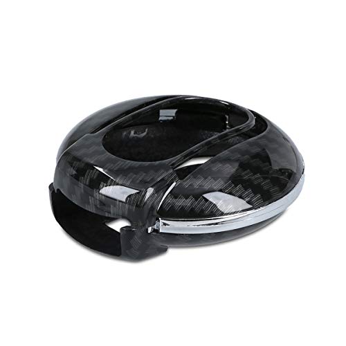 kwmobile autosleutelhoes compatibel met Mini 3-knops Smart Key autosleutel - hardcover beschermhoes - Carbon - zwart - Image 6