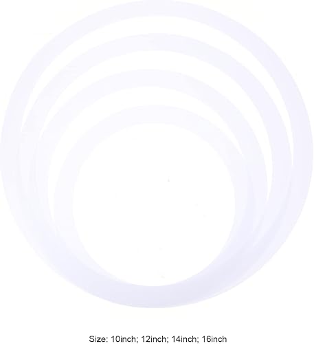 Miniatura 3 de Anillo de silenciador de tambor, silenciador de tambor, silenciadores de tambor, accesorios de percusión de tambor, almohadillas transparentes para