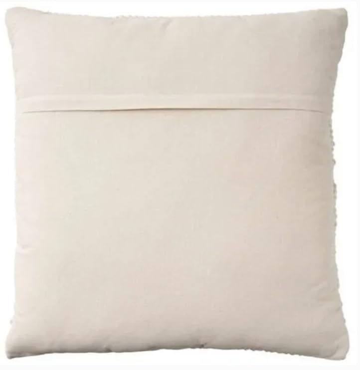 Mina-Victory-Holiday-Ivory-Prancing-Deer-Throw-Pillow-22-x-22 Mina Victory Holiday Ivory Prancing Deer Throw Pillow 22 x 22