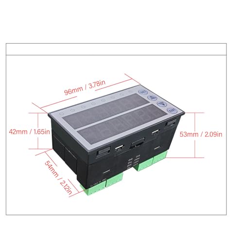 Pantalla de Texto PLC Programable con Entrada Analógica Doble para Control de Maquinaria 5
