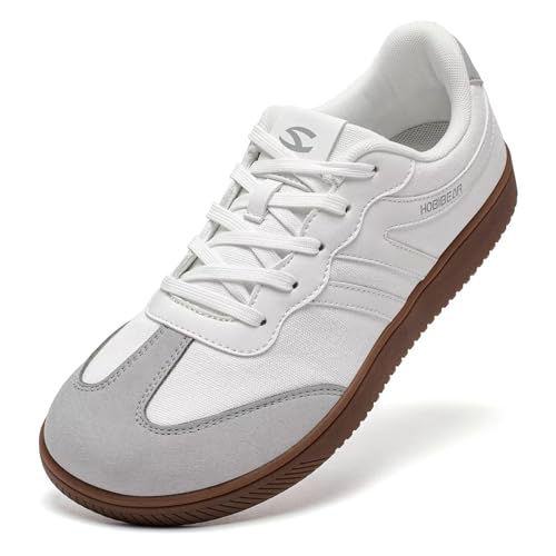 Gray retro sneakers