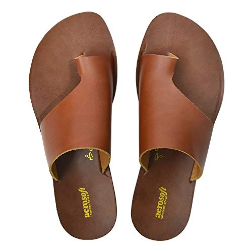 Image of Aerosoft Flat Sandals For Women - Walking Summer Vacation Essentials Ladies Flip Flops - Comfortable Sandals For Women - Casual Outdoor Fashion Dressy Non Slip Footwear