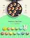 Bestron Cake-Pop-Maker im Retro Design, inklusive Cake-Pop-Butler, Gabel & 12 Sticks, 700 W, Farbe: Rosa