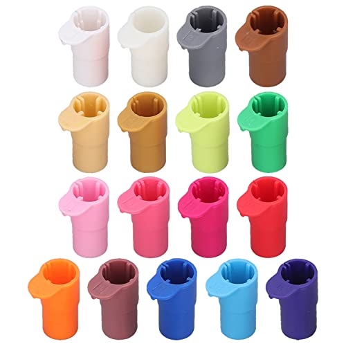 17Pcs Pen Adapter Set for Cricut, Colorful Pen Holders Replacement for Air 3 Air 2 Air Maker 3 Maker