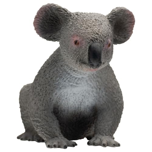 Bullyland 63567 - Jeu de l'ours Koala, Animal de Grande env. 7 cm, fidèle aux détails, sans PVC, idéal comme Figure pour gâteaux et Petit Cadeau pour...