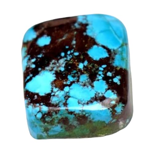 Cabochon turquoise naturelle taille coussin pour créer vos propres bijoux bohèmes et chic