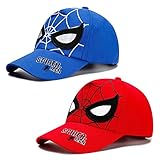 【Hochwertiges Material】Kinder Baseball Cap mit Cartoon Muster hergestellt aus Baumwolle und Mesh-Design, weich, atmungsaktiv, bequem und leicht, gebt Ihre Kinder eine kühle Umgebung.