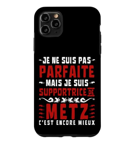 Je Suis SUPPORTRICE De METZ �X�}�z�P�[�X iPhone 11 Pro Max �p