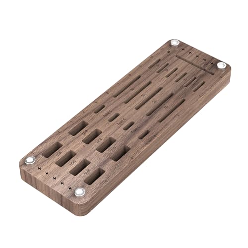 Organizador para Tarjetas de Datos de Madera Dura - Archivador de Madera Natural, Cofre de clasificación de Dispositivos electrónicos de Mesa | Marco de solución de gestión de Accesorios Digitales de - imagen 8