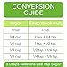 llinea Monk Fruit - 100% Monk Fruit, Sweetens Coffee, Tea, Smoothie & More, Zero-Calorie, Zero-Carbs, Gluten-Free, Non-GMO, No Erythritol, Approx. 200 Servings - 2 Fl Ounce Bottle, 1 Pack