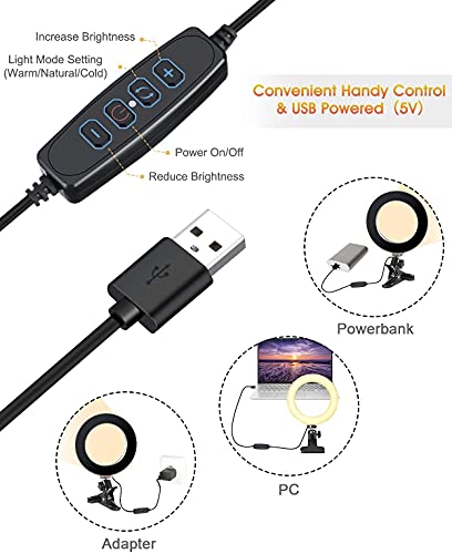 ELECTRIC GIANT Luce per Selfie, Monitor ad Anello