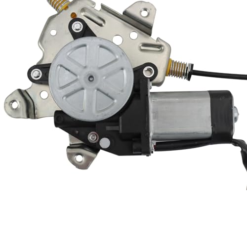 Image of TRQ Rear Left Power Window Regulator & Motor Assembly Drivers Side Compatible with 1997-2003 Infiniti QX4 1996-2004 Nissan Pathfinder